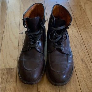 Frye Men’s lace up boots